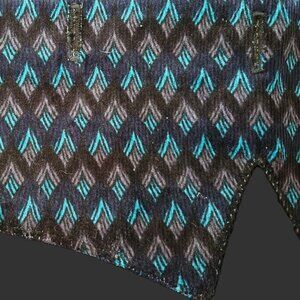 CUSTOM equestrian Shadbelly POINTS "ITHACA PEEK" Teal Black  sizes S, M, L, XL